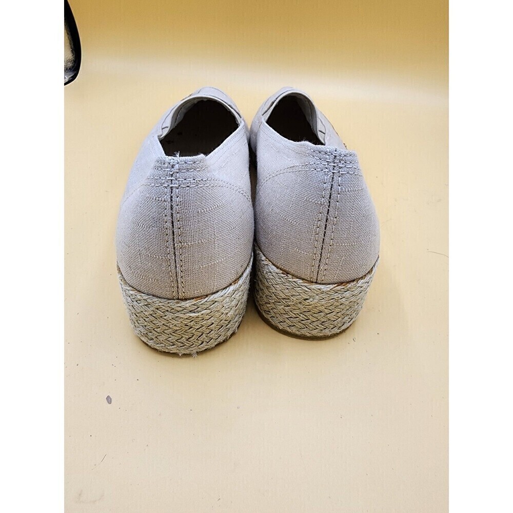 Grasshopper - Beige And Burlap Slip On Shoes Women's 9M Loafer - Picture 7 of 9
